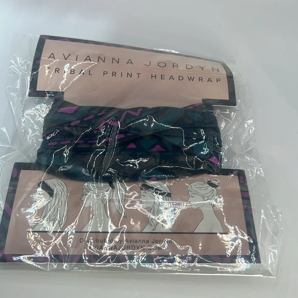 💥Avianna Jordyan Tribal Print Headwrap – Stylish & Bold Fashion Accessory